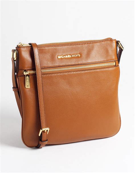 brown michael kors crossbody release|Michael Kors brown leather tote.